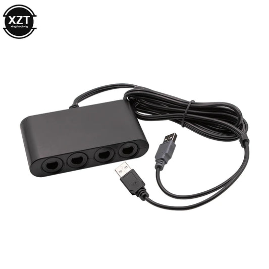 4-Port GameCube Controller USB Adapter - For Switch/Wii U/PC
