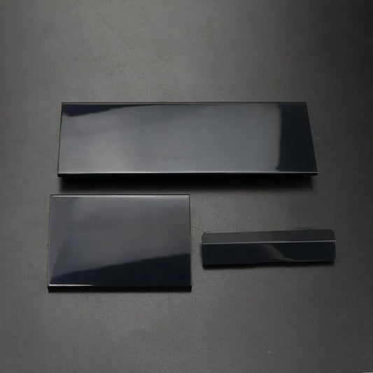 Wii Memory Card Door Cover - 3-in-1 Protective Shell Lid Black