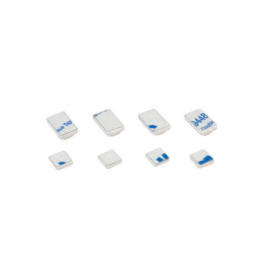 Wii Rubber Feet Replacement White (8 Pieces)