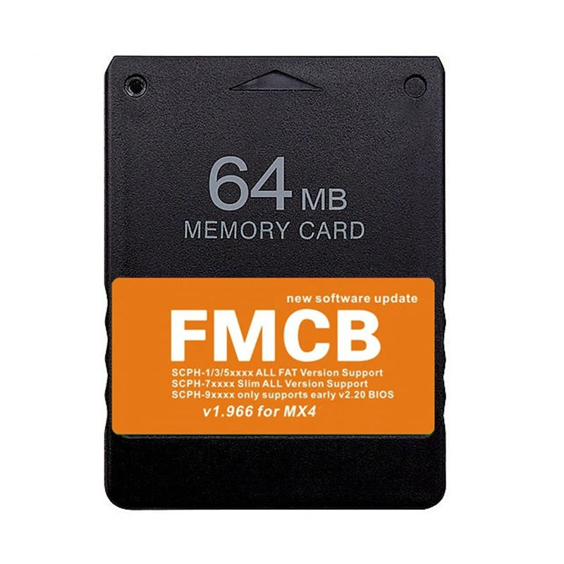 PS2 FMCB Fortuna Card V1.966 - MX4 TF/SD Adapter with OPL 1.2.0