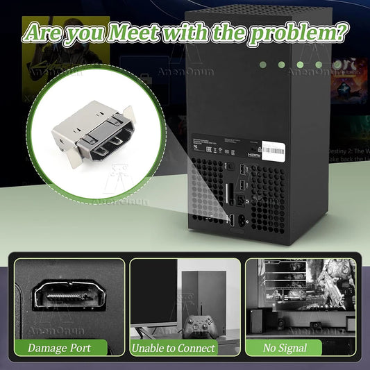 Xbox Series X HDMI Port Replacement - Premium Interface Connector