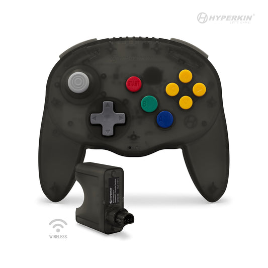 N64 / Switch / PC Wireless Controller Clear Black