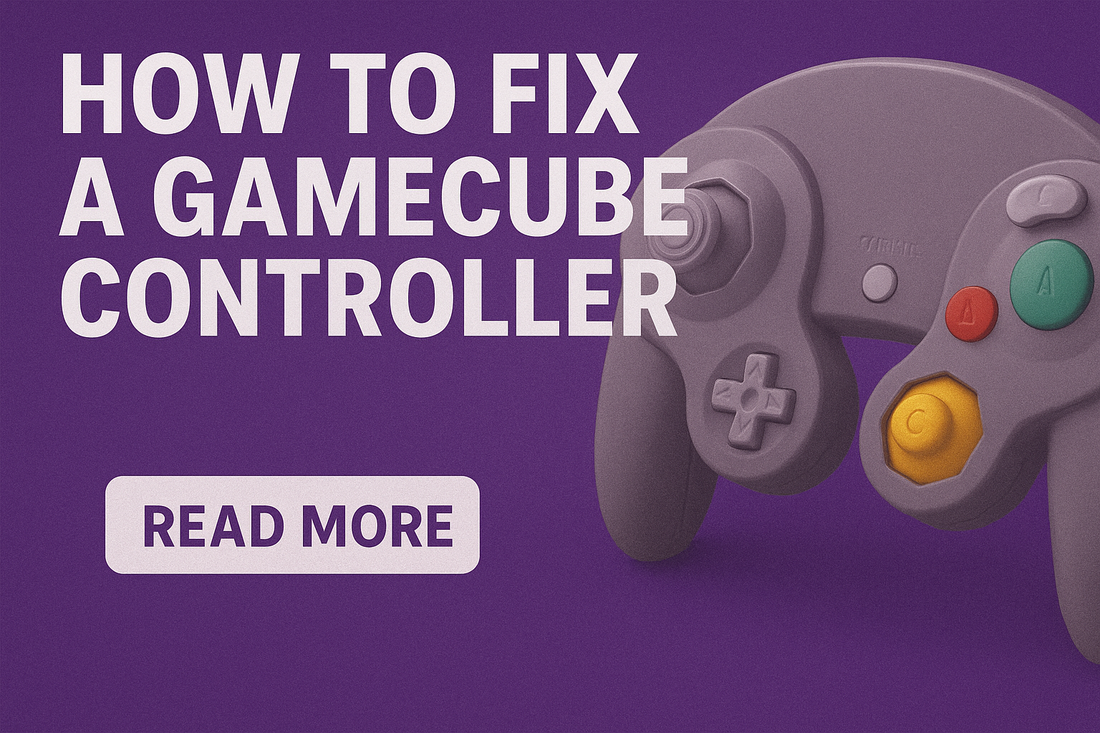 how to fix a gamecube controller step by step