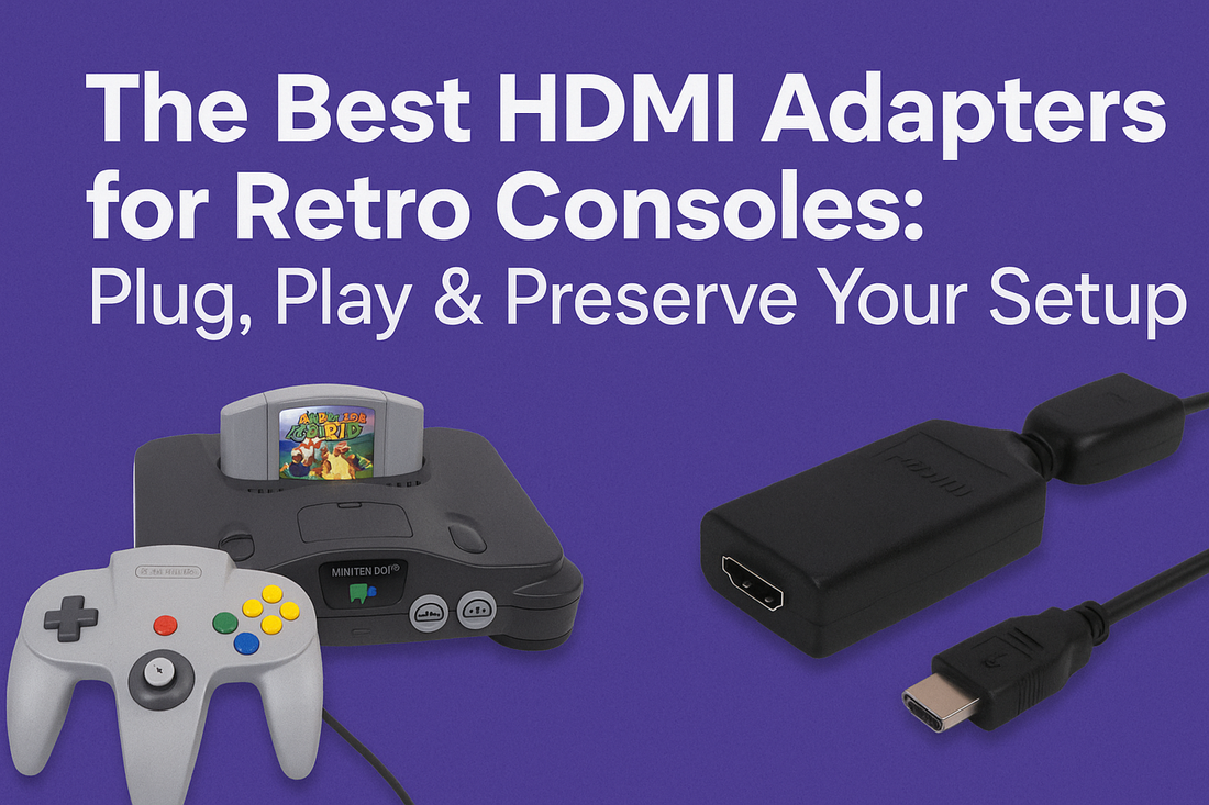 The Best HDMI Adapters for Retro Consoles: Plug, Play & Preserve Your Setup