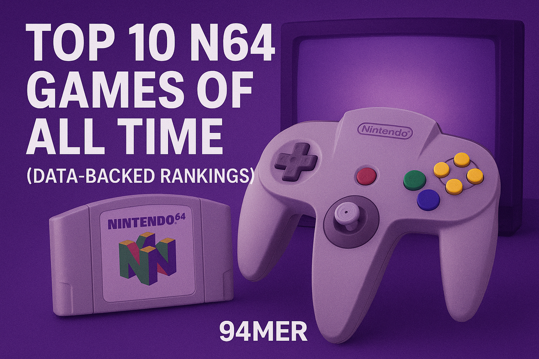 Top 10 N64 Games of All Time (Data-Backed Rankings)
