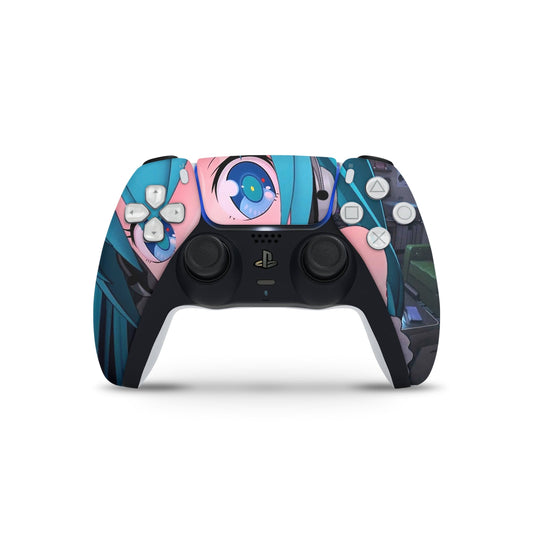Blue Heroine PS5 Skin