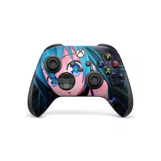 Blue Heroine Xbox Series Controller Skin