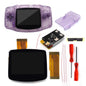 Drop in GBA IPS V5 LCD Screen Shell Kits W/1800Mah Rechargeable Built-In Lithium Battery for Gameboy Advance