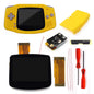 Drop in GBA IPS V5 LCD Screen Shell Kits W/1800Mah Rechargeable Built-In Lithium Battery for Gameboy Advance