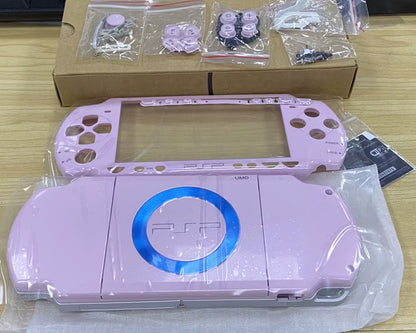 Crystal Colors for PSP2000 PSP 2000 2006 Game Console Shell Replacement Full Housing Cover Case with Button Kit