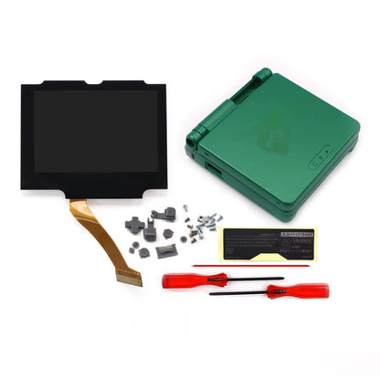 V5 Laminated GBA IPS Backlight LCD Screen Kits with Shell for Gameboy Advance SP Console NO NEED CUT Easy to Install
