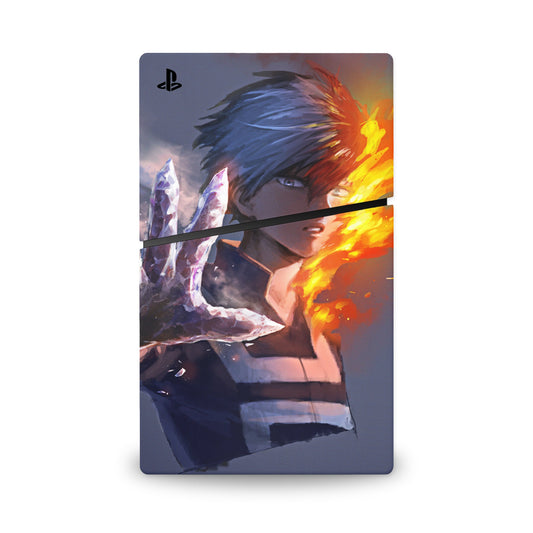 Frozen Inferno PS5 Slim Digital Skin