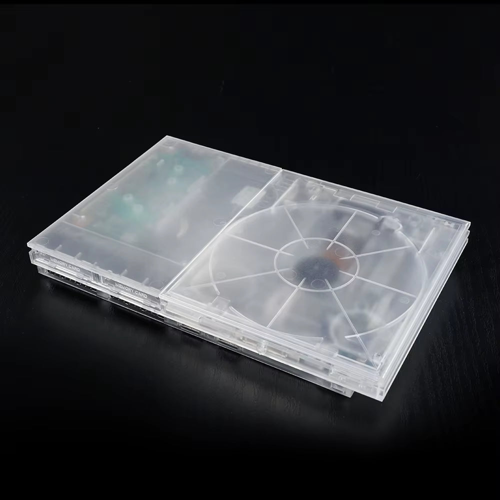 Transparent Replacement Shell Full Housing Case for Playstation2 Slim for PS2 Slim Game Console