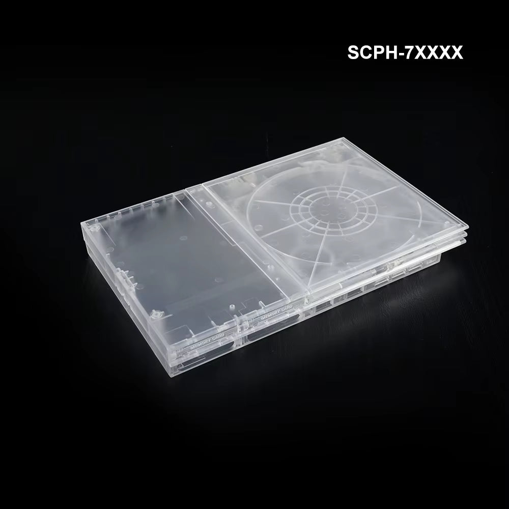 Transparent Replacement Shell Full Housing Case for Playstation2 Slim for PS2 Slim Game Console