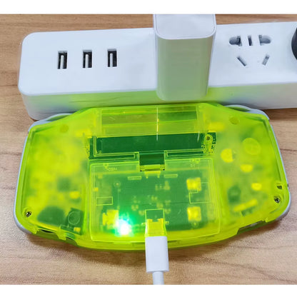 Drop in GBA IPS V5 LCD Screen Shell Kits W/1800Mah Rechargeable Built-In Lithium Battery for Gameboy Advance