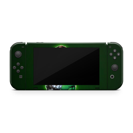 Emerald Guardian Nintendo Switch OLED Skin