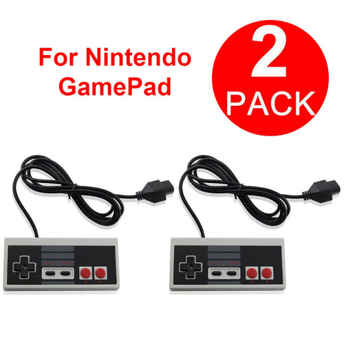 2 Pack NES Controllers Perfect For Multiplayer Setup