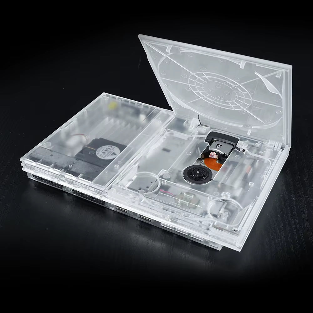 Transparent Replacement Shell Full Housing Case for Playstation2 Slim for PS2 Slim Game Console
