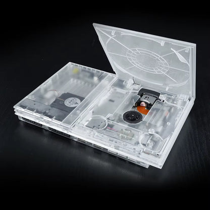 Transparent Replacement Shell Full Housing Case for Playstation2 Slim for PS2 Slim Game Console