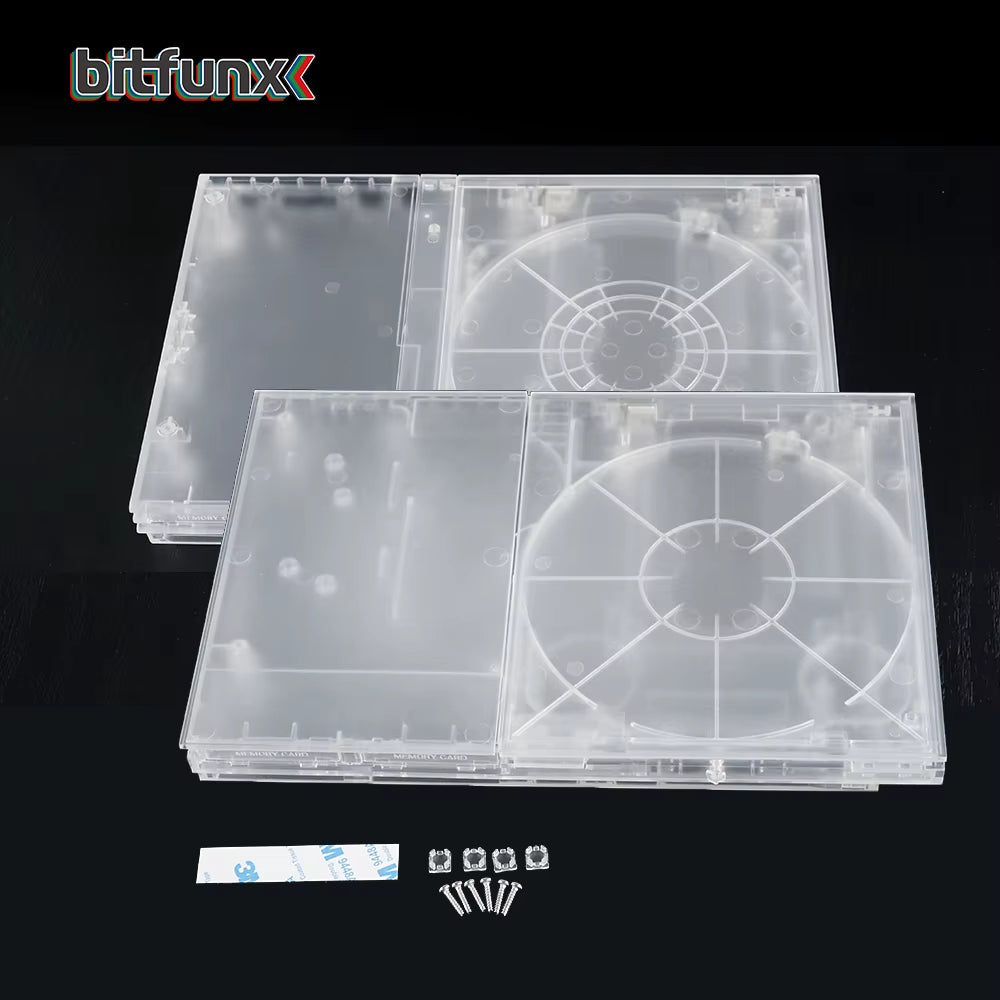 Transparent Replacement Shell Full Housing Case for Playstation2 Slim for PS2 Slim Game Console