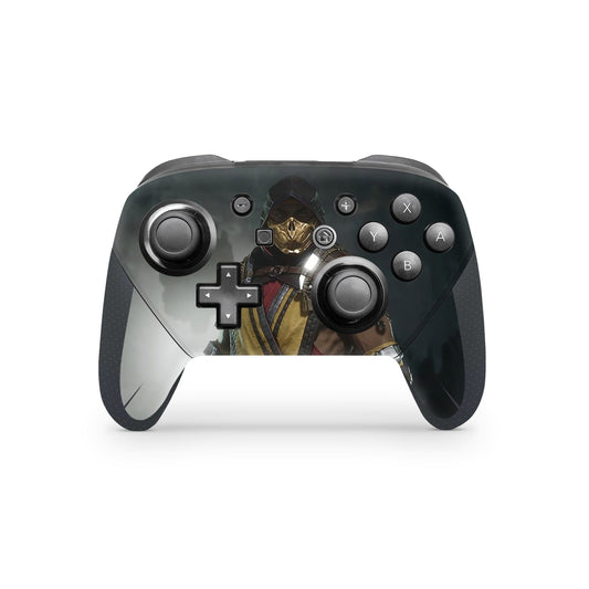 Inferno Ninja Nintendo Switch Pro Controller Skin