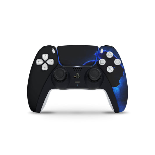 Blue Speedster PS5 Controller Skin