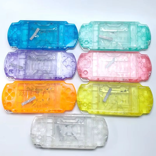 Crystal Colors for PSP2000 PSP 2000 2006 Game Console Shell Replacement Full Housing Cover Case with Button Kit