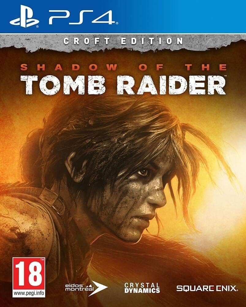 Shadow Of The Tomb Raider Croft Steelbook Edition - PS4 (Used)