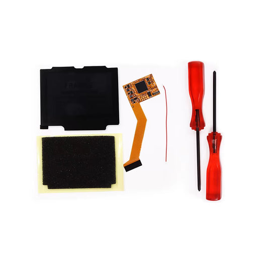 For GBA SP 10Levels Brightness V2 IPS Backlight Backlit LCD Mod for Gameboy Advance SP GBA SP with Pre-Trim Housing Shell