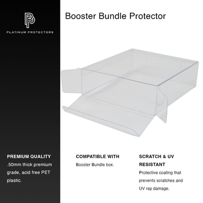Platinum Protectors for Pokemon Booster Bundle Boxes - UV & Scratch-Resistant