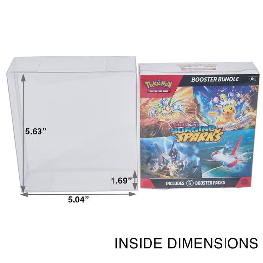 Platinum Protectors for Pokemon Booster Bundle Boxes - UV & Scratch-Resistant