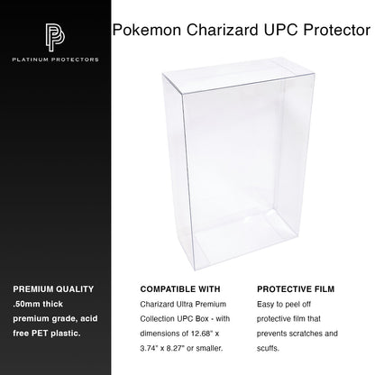 Platinum Protectors for Pokemon UPC Ultra Premium Collection Boxes - UV & Scratch-Resistant