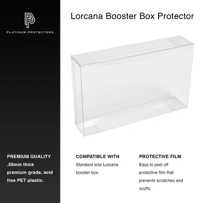 Platinum Protectors for Disney Lorcana Booster Box