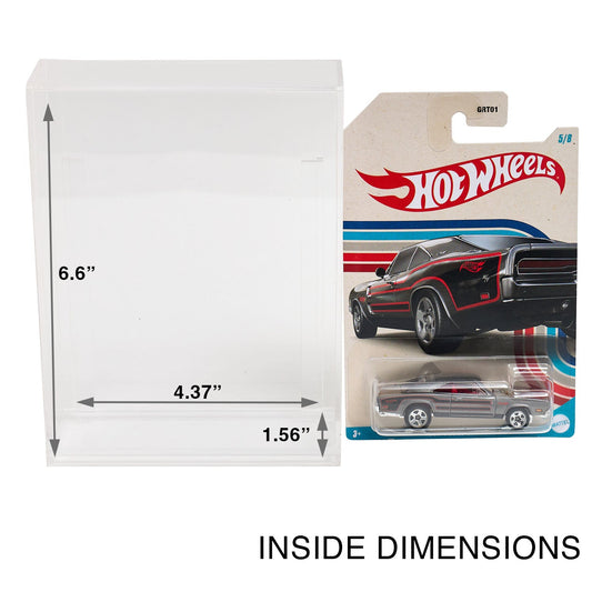 Premium Acrylic Case for Mainline Hot Wheels & Matchbox Die Cast Cars