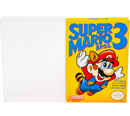 Platinum Protectors for Nintendo NES Game Boxes