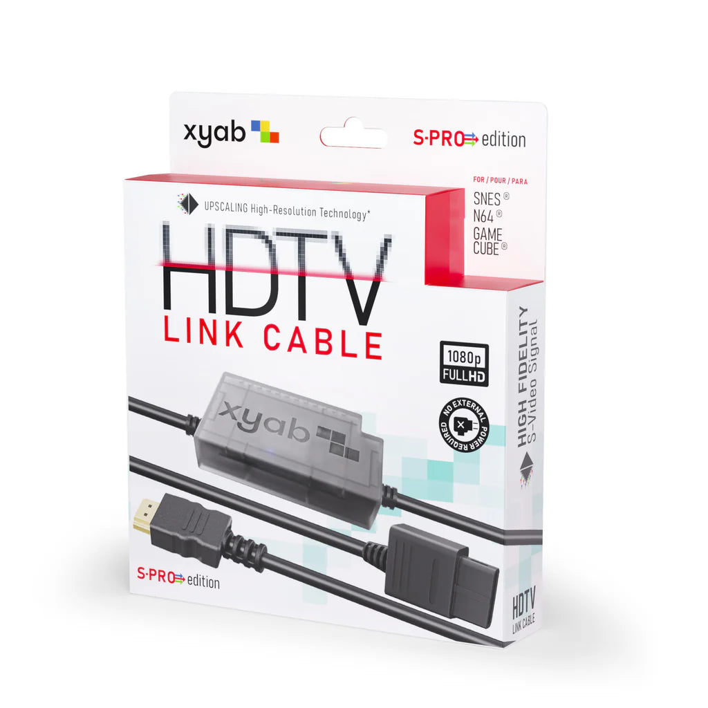 SNES, N64, Gamecube S-Pro HDMI Link Cable