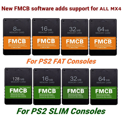 PS2 FMCB Fortuna Card V1.966 - MX4 TF/SD Adapter with OPL 1.2.0
