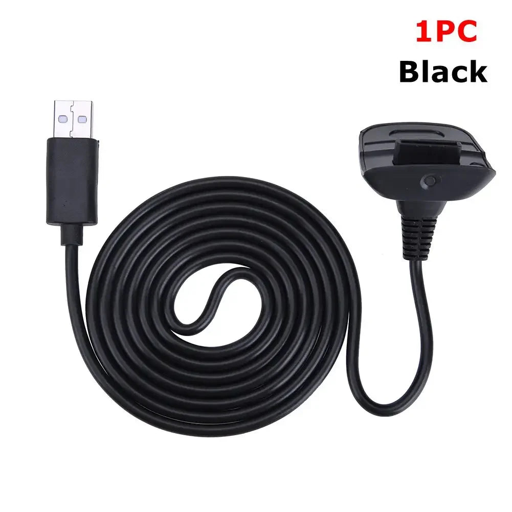 Xbox 360 USB Wireless Charging Cable - Game Controller Power Supply