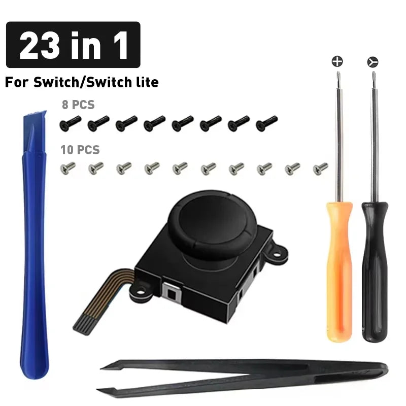 JoyCon Repair Kit - 3D Analog Stick for Switch LITE/OLED