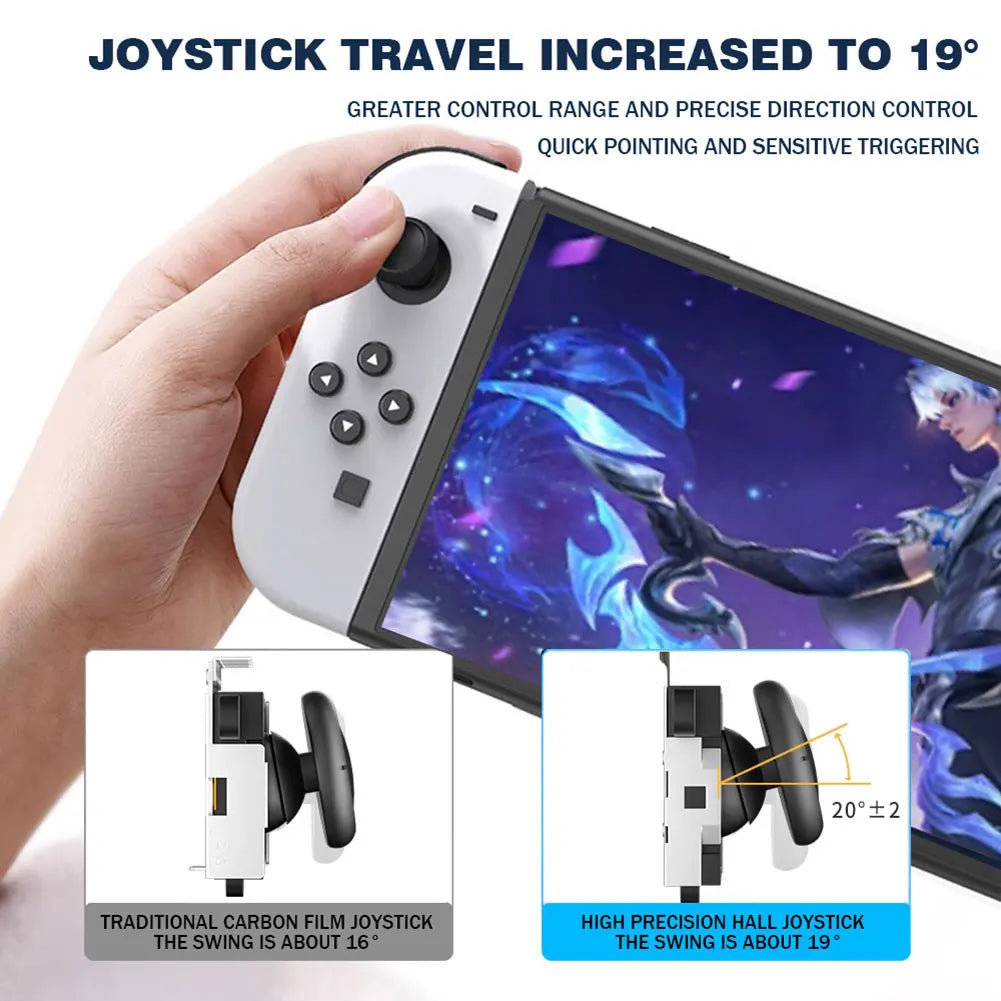 Hall Effect Joystick for Nintendo Switch Joy-Con - No Drift Replacement