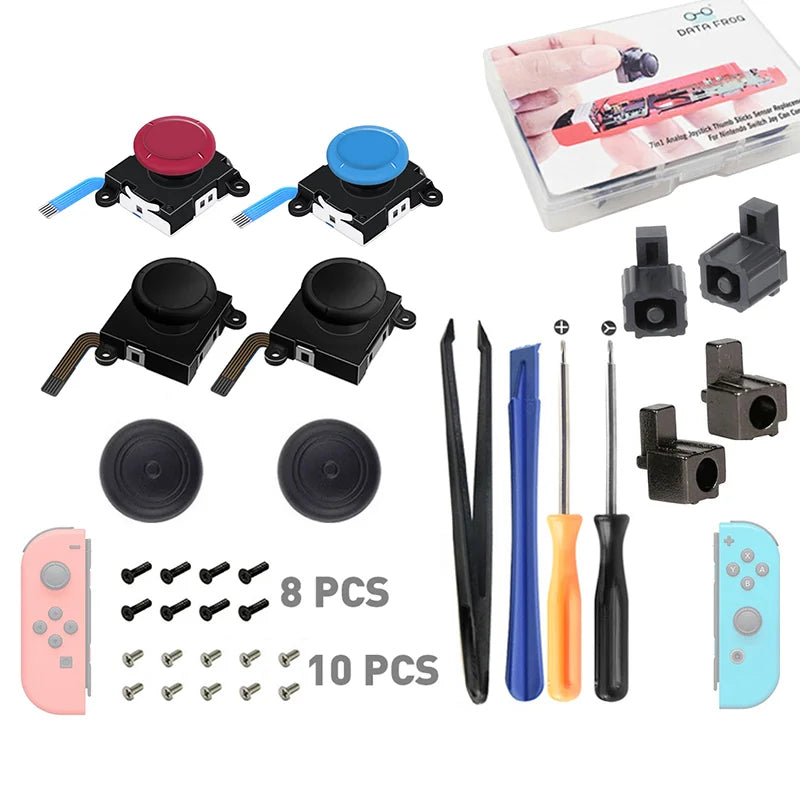 JoyCon Repair Kit - 3D Analog Stick for Switch LITE/OLED