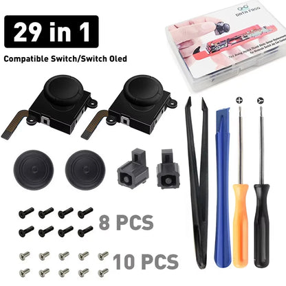 JoyCon Repair Kit - 3D Analog Stick for Switch LITE/OLED