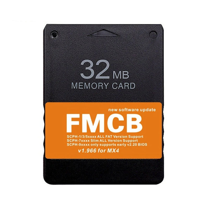 PS2 FMCB Fortuna Card V1.966 - MX4 TF/SD Adapter with OPL 1.2.0