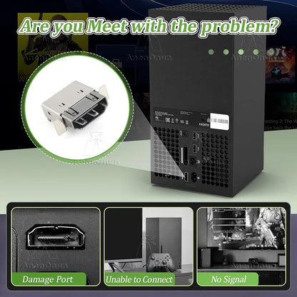 Xbox Series X HDMI Port Replacement - Premium Interface Connector
