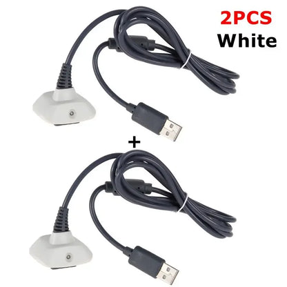 Xbox 360 USB Wireless Charging Cable - Game Controller Power Supply