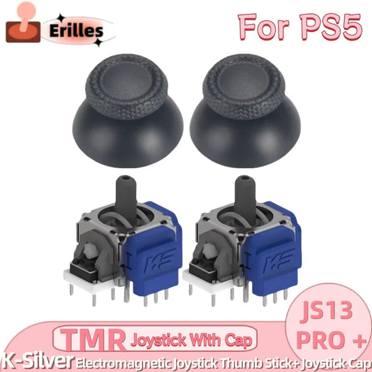 Hall/TMR Electromagnetic Joystick for PS5/PS4 - No-Drift 3D Analog Upgrade