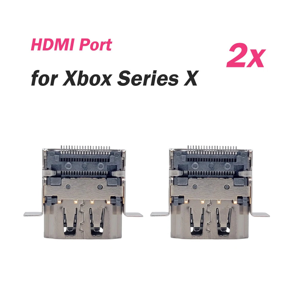 Xbox Series X HDMI Port Replacement - Multi-Pack Display Socket Connector