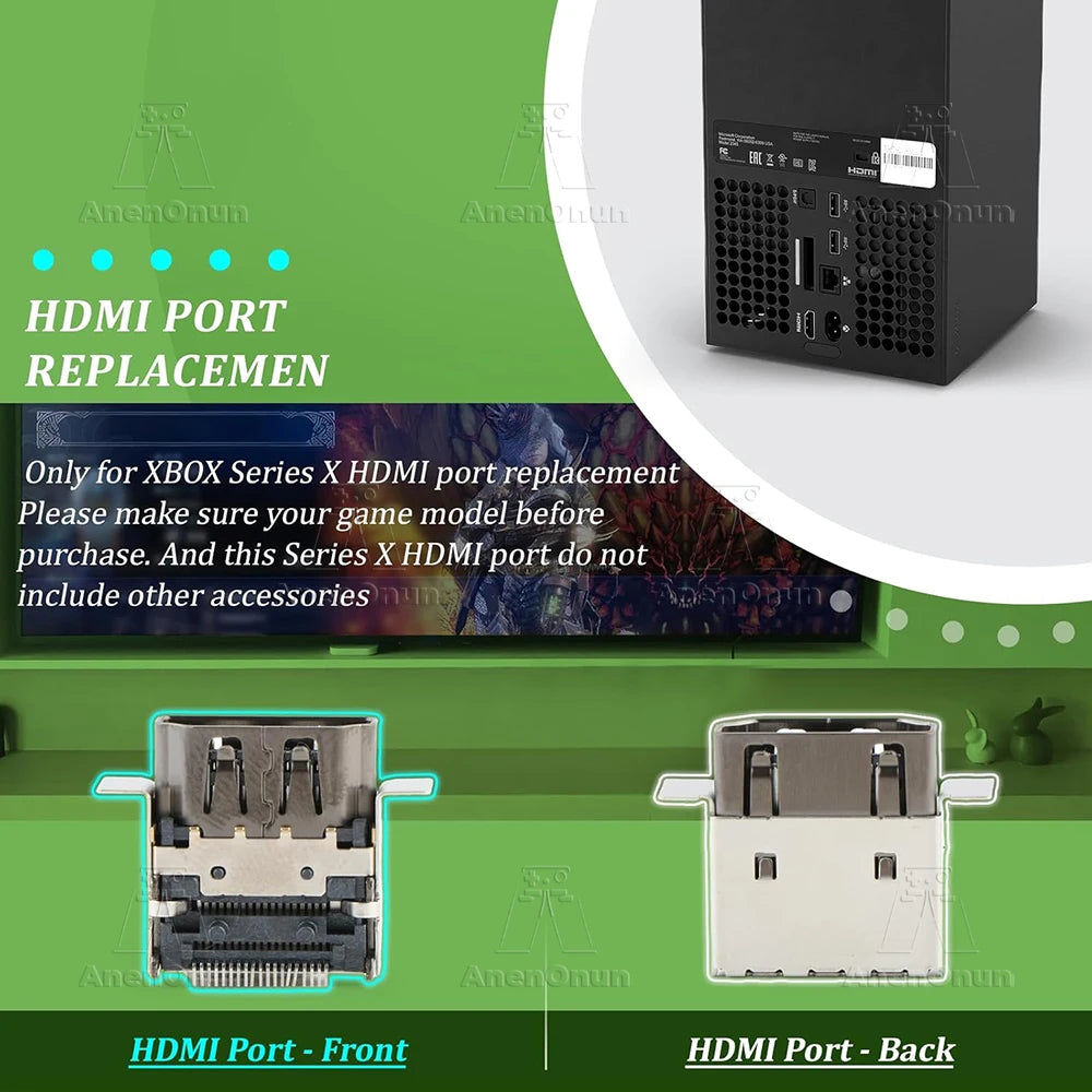 Xbox Series X HDMI Port Replacement - Premium Interface Connector