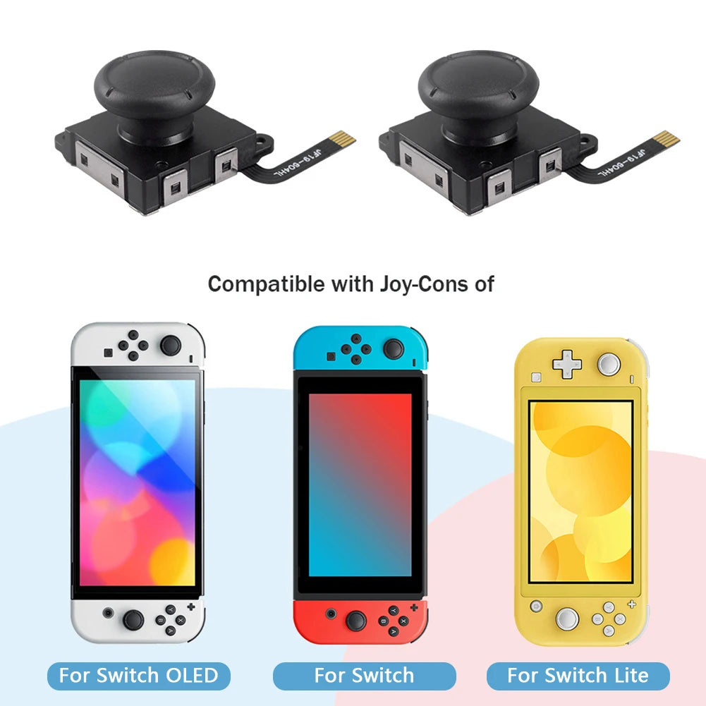 Hall Effect Joystick for Nintendo Switch Joy-Con - No Drift Replacement