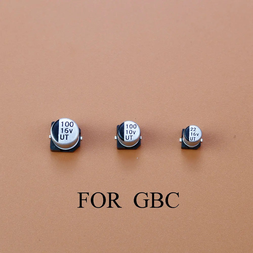 Game Boy Color Mainboard Capacitor Set - GBC Replacement Parts